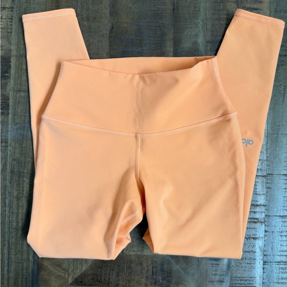 Alo yoga Neon Orange leggings